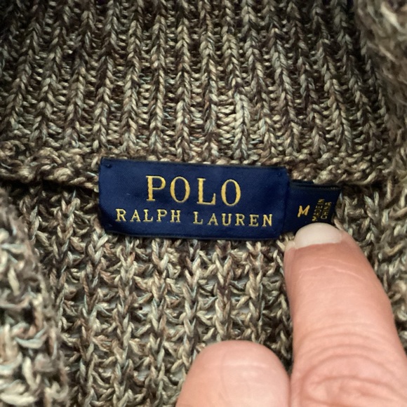 Polo Ralph Lauren Women’s Shawl Collar Cardigan Sweater Size M - Picture 8 of 12